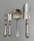 19th Century Edmond Jamet Minerva Silver Cutlery Set, Set of 22 4