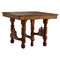 Late 19th Century Danish Baroque Square Dining / Desk Table, Image 1