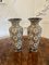 Antike viktorianische Lambeth Doulton Vasen, 2er Set 1