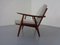 Teak GE-270 Armchair by Hans J. Wegner for Getama, 1950s, Image 6