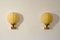 Vintage Art Deco Style Wall Lights, 1960s, Set of 2 1