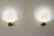 Lampade da parete vintage in stile Art Déco, anni '60, set di 2, Immagine 7