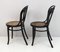 Curved Beech and Straw Chairs attributed to Thonet, Vienna, 1890s, Set of 2 3