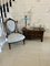 Antique Victorian Walnut Ladies Armchair 2