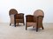 Art Deco Rattan Armchairs, Set of 2 2