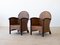 Art Deco Rattan Armchairs, Set of 2 1