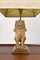 Lampes de Bureau Foo Dogs en Laiton Doré, 1960s, Set de 2 7