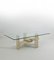 Travertine Coffee Table by Willy Ballez 1