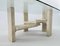 Travertine Coffee Table by Willy Ballez 3