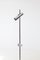 Italian Floor Lamp in Chromed Steel with Marble Base, 1970s 5