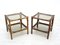 Tables Basses Vintage en Rotin, 1970s, Set de 2 8