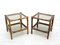 Vintage Couchtische aus Rattan, 1970er, 2er Set 8