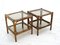 Vintage Rattan Coffee Tables, 1970s, Set of 2 5