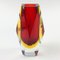 Mid-Century Sommerso Murano Glass Vase by Flavio Poli for Alessandro Mandruzzato, Italy, 1960s 5