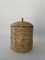 Vintage Rattan Basket, Image 1