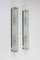 Ice Glass Wall Lamps from Hillebrand Lighting, 1970s, Set of 2, Image 1