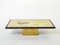 Belgian Etched Brass & Agate Coffee Table by Christian Krekels, 1979 1