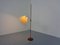 Teak & Brass Floor Lamp, Denmark, 1950s, Image 8