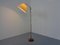 Teak & Brass Floor Lamp, Denmark, 1950s 2