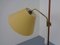 Teak & Brass Floor Lamp, Denmark, 1950s, Image 16