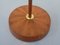 Teak & Brass Floor Lamp, Denmark, 1950s, Image 23