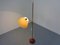 Teak & Brass Floor Lamp, Denmark, 1950s 9