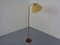 Teak & Brass Floor Lamp, Denmark, 1950s, Image 6