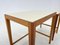 Tavolini ad incastro in ceramica e legno, Germania, anni '50, Immagine 13