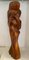 Abstract Virgin & Child Sculpture in Olive Wood, 1970s 5