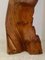 Abstract Virgin & Child Sculpture in Olive Wood, 1970s 12