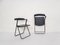 Black Folding Chairs by Per Skipper, Italy, 1970s, Set of 2, Image 2