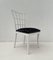 Art Deco Stühle aus weißem Holz & Stoff, 12er Set 2