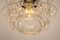 Lámpara colgante pequeña de vidrio burbuja de Helena Tynell para Limburg, Alemania, Imagen 8