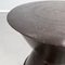 Asian Modern Table and Stools in Brown Metal with Decoration, 1990s, Set of 3 6