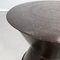 Asian Modern Table and Stools in Brown Metal with Decoration, 1990s, Set of 3, Image 6