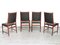 Norwegian Darby Dining Chairs by Torbjörn Afdal for Bruksbo, 1960s, Set of 4 8