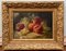 Joseph Eugene Gilbault, Bodegón con melocotones y uvas, siglo XIX, óleo sobre lienzo, enmarcado, Imagen 1