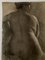 Gabrielle Guillot de Raffaillac, Nude Study, 20th Century, Charcoal 3