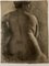 Gabrielle Guillot de Raffaillac, Nude Study, 20th Century, Charcoal 2