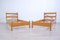 Struttura per letto vintage moderna in legno, anni '60, set di 2, Immagine 3