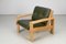 Armchair in Leather & Oak by Esko Pajamies for Asko 6