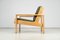 Armchair in Leather & Oak by Esko Pajamies for Asko 9