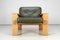 Armchair in Leather & Oak by Esko Pajamies for Asko, Image 5