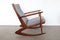 Rocking Chair Mid-Century par Georg Jensen, Danemark, 1958 1