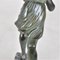 P Le Faguays, Art Deco Woman with Ball, 20th Century, Bronze, Image 4