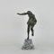 P Le Faguays, Art Deco Frau mit Ball, 20. Jh., Bronze 10