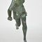 P Le Faguays, Femme Art Déco avec Balle, 20ème Siècle, Bronze 17