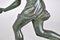 P Le Faguays, Art Deco Woman with Ball, 20th Century, Bronze 19