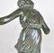 P Le Faguays, Art Deco Woman with Ball, 20th Century, Bronze 18