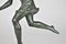 P Le Faguays, Art Deco Woman with Ball, 20th Century, Bronze, Image 21